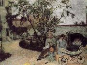 Paul Gauguin Picasso Street Garden Sweden oil painting artist